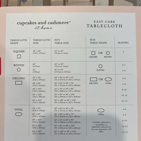Cupcakes And Cashmere At Home table cloth - Picture 4 of 4